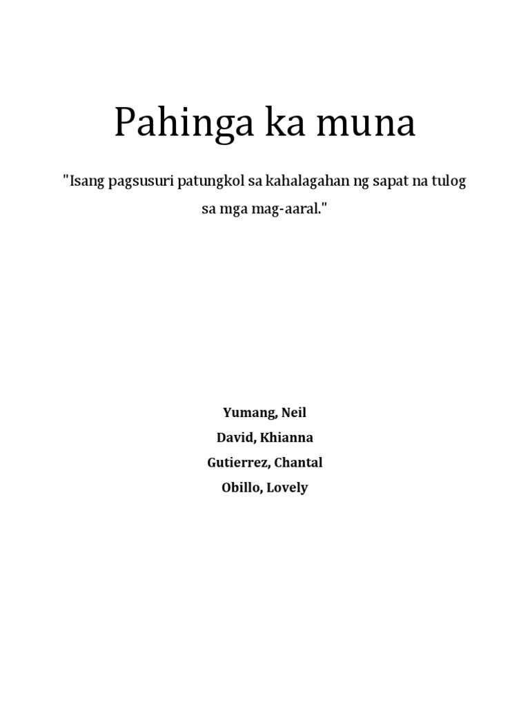 PANANALIKSIK (PAGBASA 12)