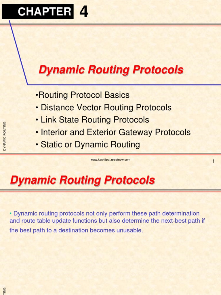 Understanding Dynamic Routing Protocols A Technical Overview of Distance Vector and Link State