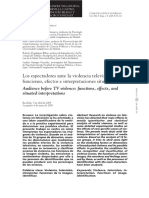 Violencia Televisiva PDF