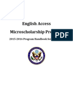 English Access Microscholarship Program 2015 2016 Handbook PDF