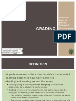 Grading: Types of Grading Framework Defining Grade Boundaries Guideline For Effective & Fair Grading