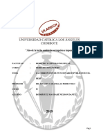 La Corrupción de Funcionarios Públicos en El Perú