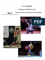 Advanced Sports Preformance Manual