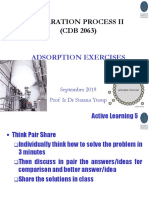 Separation Process Ii (CDB 2063) : Adsorption Exercises