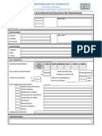 Ficha Mensual de Supervisor Arquitectura Udh