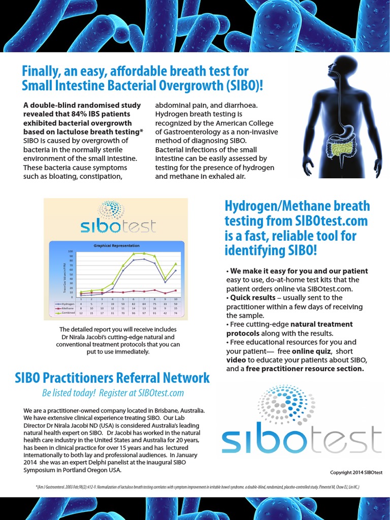 Finally, An Easy, Affordable Breath Test For Small Intestine Bacterial