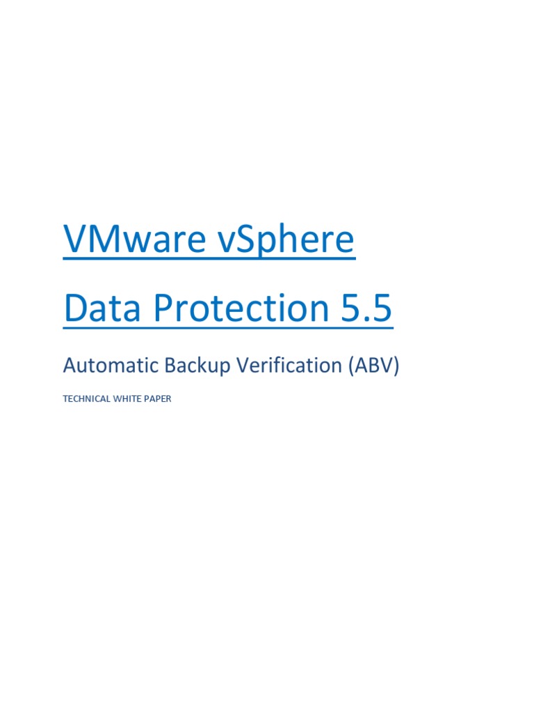 ABV Technical White Paper | PDF | Virtual Machine | Information ...
