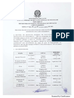 Edital de Especializacao Em Matematica Do Ifpe Barreiros