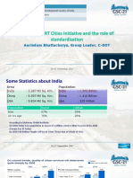 India's SMART Cities Initiative and The Role of Standardization