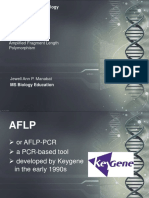 Advanced Biotechnology: Amplified Fragment Length Polymorphism