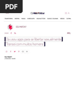 Ela Usou Apps Para Se Libertar Sexualmente_ _Transei Com Muitos Homens_ - Blog Deu Match!_ - UOL