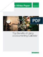 Beamex White Paper - The Benefits of Using Documenting Calibrators ENG