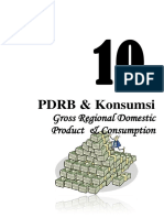 PDRB & Konsumsi: Gross Regional Domestic Product & Consumption