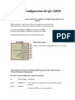 Configuracion Del Pic 12f629 PDF