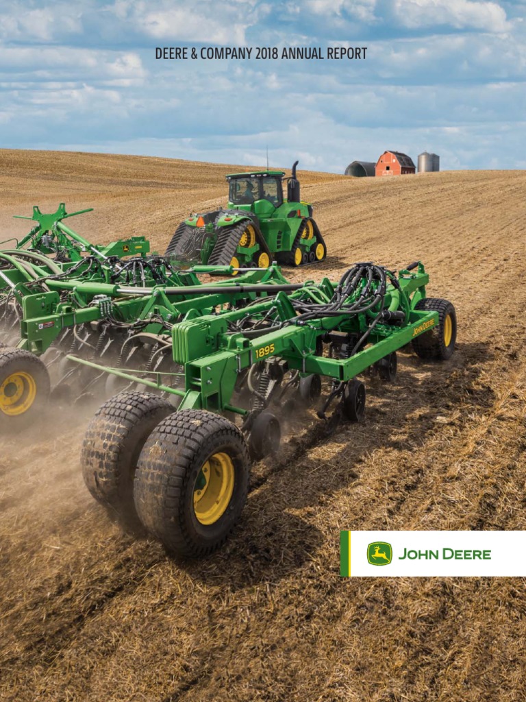 2018 John Deere Annual Report PDF S&P 500 Index Stock Market Index
