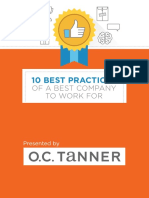 10 Best Practices: of A Best Company To Work For