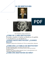 La Infancia de Beethoven