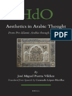 (Handbook of Oriental Studies. Section 1 The Near and Middle East, Volume - 120) José Miguel Puerta Vílchez - Aesthetics in Arabic Thought From Pre-Islamic Arabia Through al-Andalus-Brill (2017) PDF