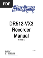 Recorder VX3 Manual