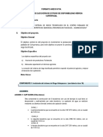 Formato Anexo N°04. Autorización de Ejecución de Estudio de Disponibilidad Hídrica Superficial I. Nombre Del Proyecto