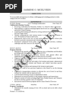 jasmine mcelveen resume 