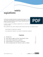 Trigonometric Equations: mc-TY-trigeqn-2009-1