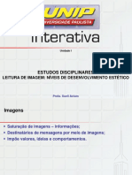 Estudos Disciplinares - Leitura de Imagem: Níveis de Desenvolvimento Estético