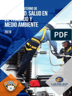 Reglamento de Seguridad de Luz Del Sur 2018 - 2019