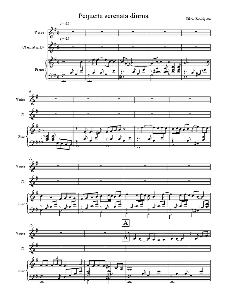 Pequeña Serenata Diurna PDF