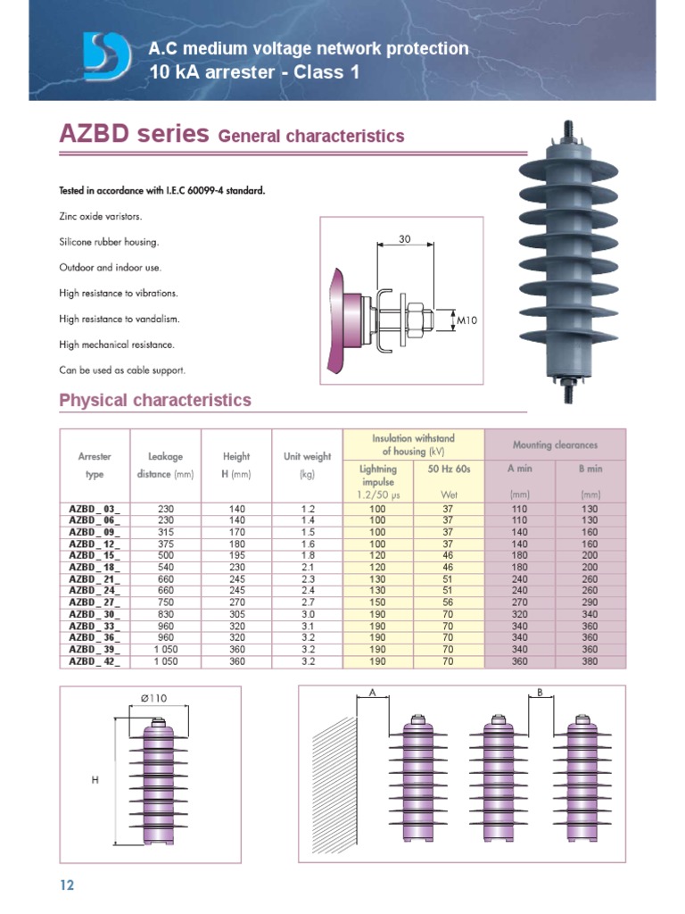 Apartarayos Riser Pole | PDF | Electrical Equipment | Electronic ...