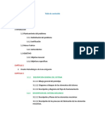 4 Tabla de Contenido Proyecto Integrador y Proyectos de GRADO