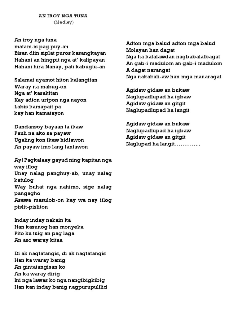 An Iroy Nga Tuna