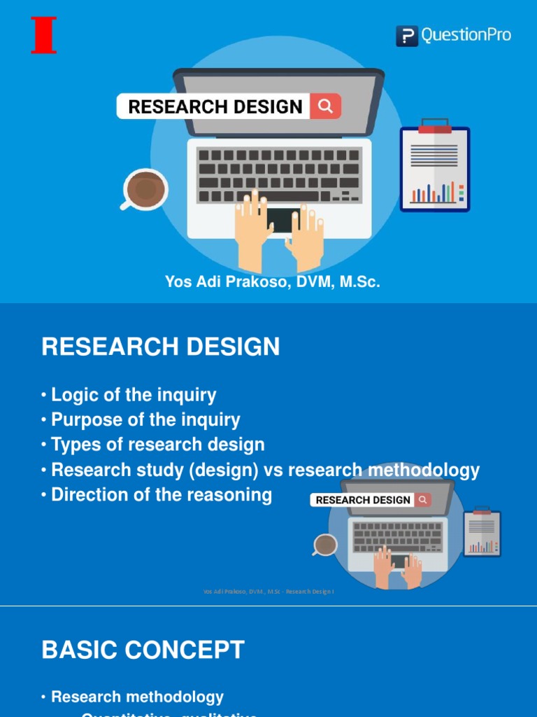 Research Design: Yos Adi Prakoso, DVM, M.SC | PDF | Research Design ...