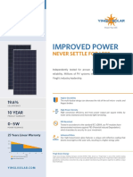 PANEL YINGLI YL320-35b PDF