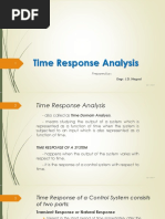 Time Response