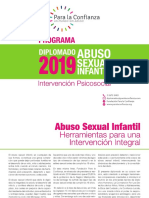 Programa Diplomado en Intervencion Psicosocial 2019