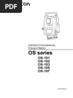 OS Series: OS-101 OS-102 OS-103 OS-105 OS-107