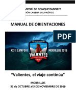 Manual de orientación XXIII Campori 2019