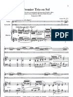 C. Debussy - 1879 - Piano Trio in G (Full Score and Violin and Violoncello as - Score
