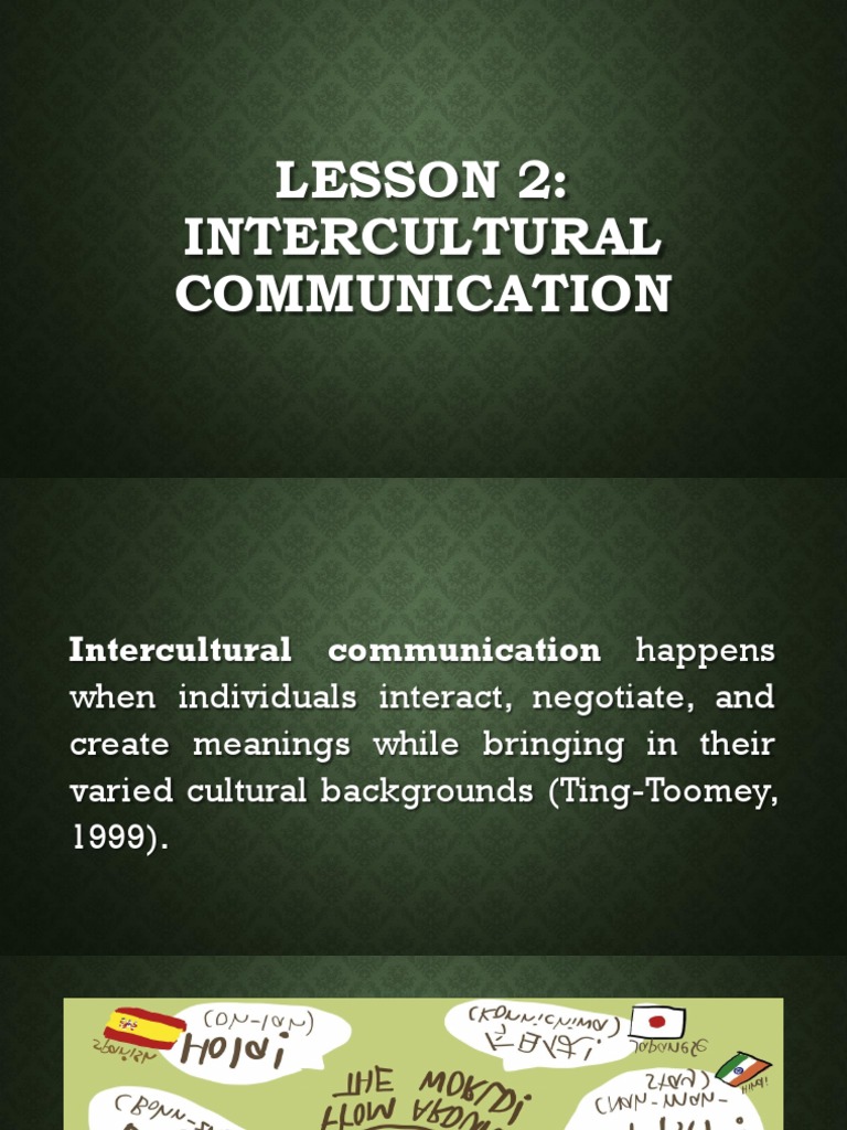 Enhancing Intercultural Communication Skills | PDF | Cross Cultural ...