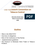 The Framework Convention On Tobacco Control