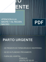 Parto de Urgencia PDF