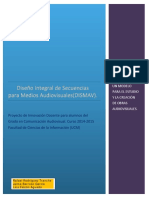Diseño integral de secuencias para medios audiovisuales (Informe final) como preparar una clase.pdf