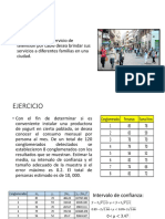 Muestreo Aleatorio Por Conglomerado - Ejercicios