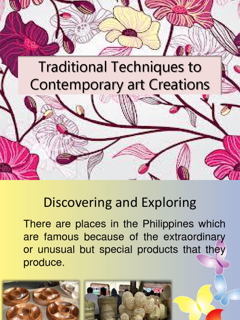 Traditional Techniques in Contemporary Art | PDF | Pottery | Decorative ...
