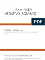 Bombas de desplazamiento negativo: funcionamiento y tipos