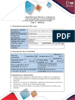 Rutina diaria y actividades libres A1