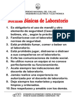 Afiche NORMAS BASICAS DE LABORATORIO Auto PDF