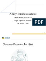 Consumer Protection Act 1986 Explained