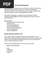 System Management in Solaris